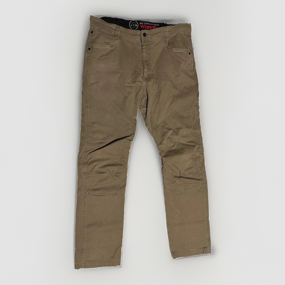 Wrangler ATG All Terrain Gear Pants Men's 38x34 Olive Utility